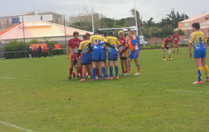 Les cadets en 1/4 finale Grand Sud ....