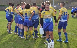 1° match , victoire des cadets ....