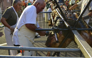 Boeuf à la broche ...