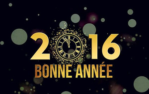 Meilleurs voeux pour 2016....