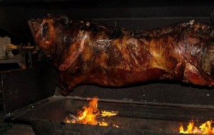 Le Boeuf à la broche...