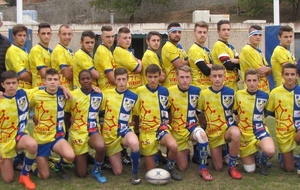 Les juniors en huitiéme de finale ...