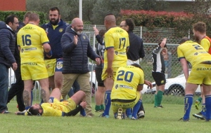 Les jaunes et bleus en demi ...!
