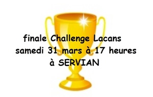 Finale Challenge Lacans ...contre les Rives d'Orb