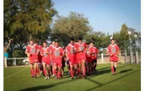 Beziers Riquet XV au stade René Char....