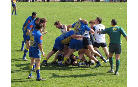 Le R C PALAVAS au stade rené char ....