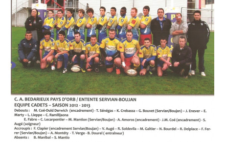 Les cadets KO .......