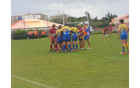 Les cadets en 1/4 finale Grand Sud ....