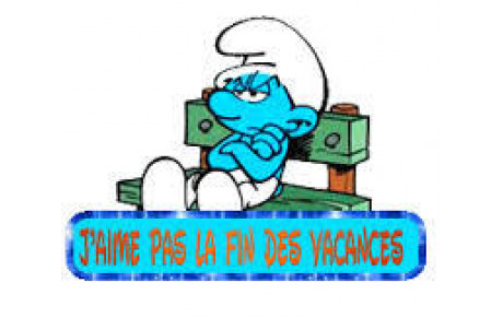 C'est bientôt la reprise ....