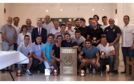 Les juniors Fêtés en mairie ...