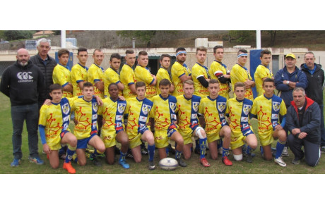 Les juniors en huitiéme de finale ...