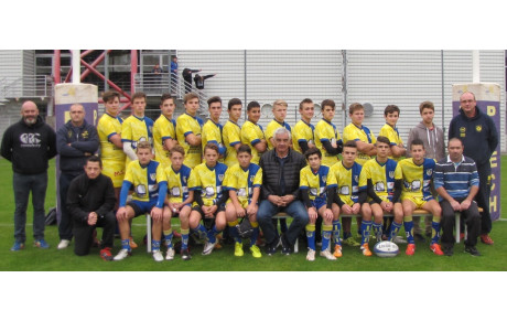 les cadets défaits à St André de roquelongue ..