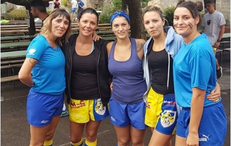 Les filles du CAB Rugby grand orb , déja en forme