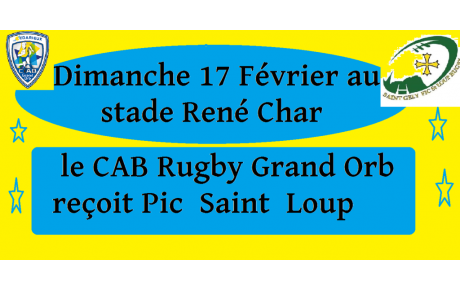 Dimanche Rugby a René Char ...