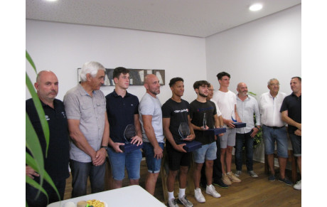 les 4 champions de France , honorés en mairie