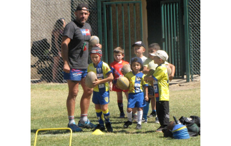 l'ecole de rugby ...