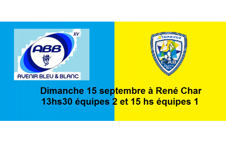 rugby à René Char ...