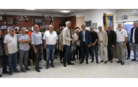 Notre ancien président honoré ...