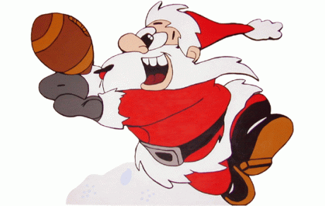 Le père Noël en visite à L'EdR